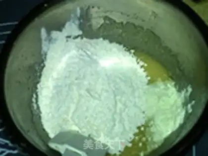 Make Bean and egg yolks step 5