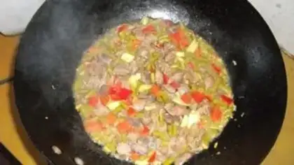 Make Sourbeans and ducks step 2
