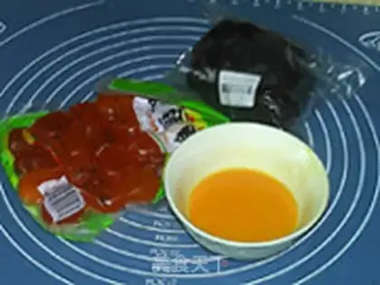 Make Bean and egg yolks step 7