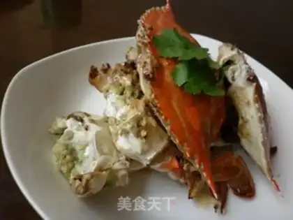 Make Crab with ginger step 5