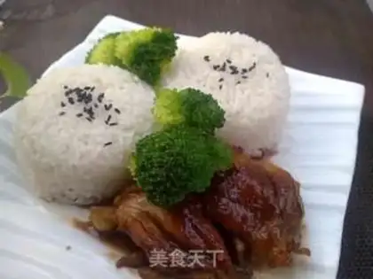 Make Chicken-leg rice step 5