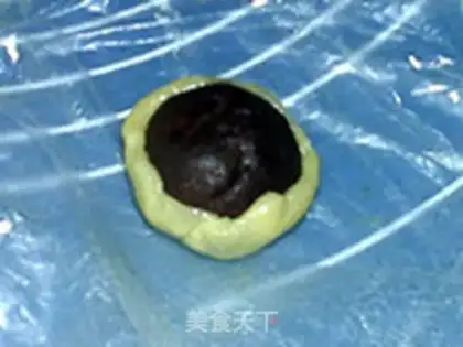 Make Bean and egg yolks step 17