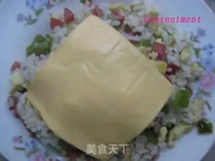 Make Cheese and rice step 7