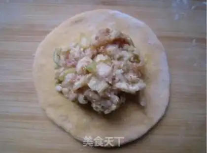 Make Pumpkin meat bag step 11