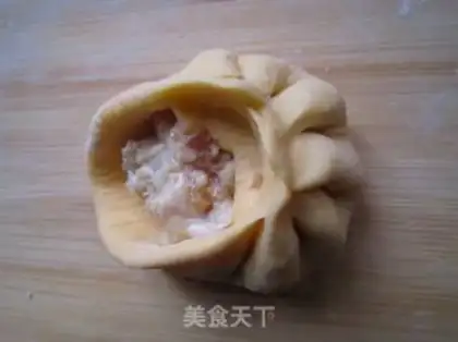 Make Pumpkin meat bag step 12