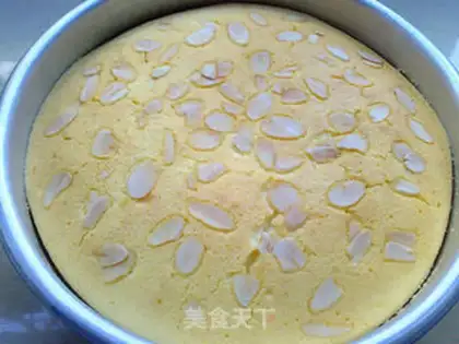 Make Sour cream almond cake step 13