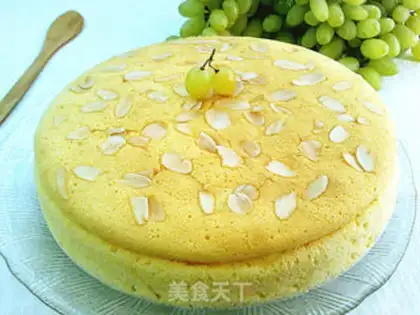Make Sour cream almond cake step 14