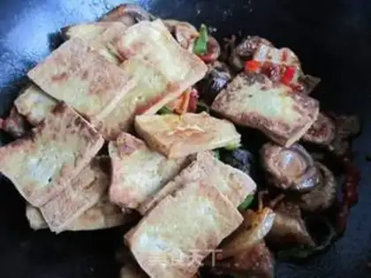 Make Dry pot tofu step 11