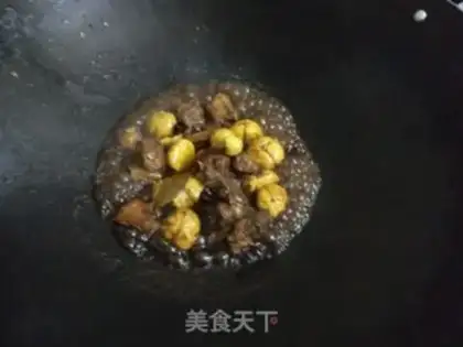 Make Chestnuts are burning ribs step 9