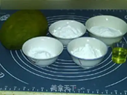 Make Mango coconut ice-cream mooncake step 0