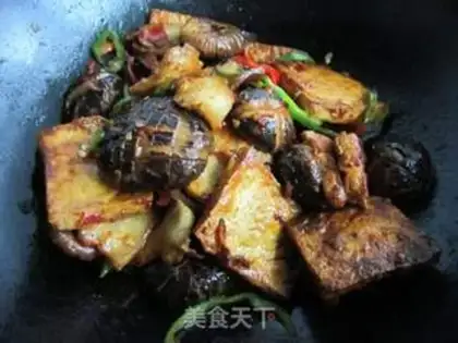 Make Dry pot tofu step 13
