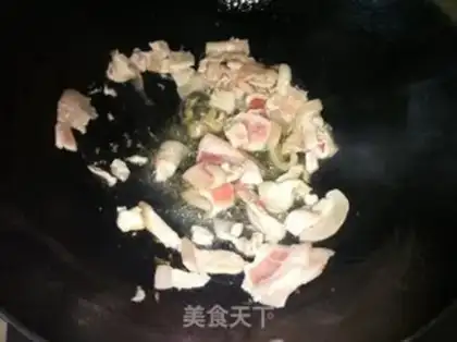 Make Meatloafed white step 1