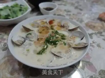 Make Flower clams and eggs step 5