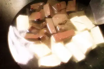 Make Tofu for mushrooms step 3