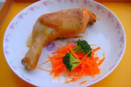 Make Onion chicken legs step 8