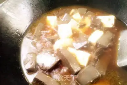 Make Tofu for mushrooms step 5