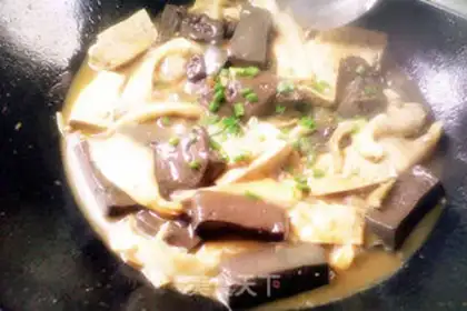 Make Tofu for mushrooms step 7