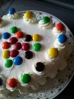 Make A sweet birthday cake step 1