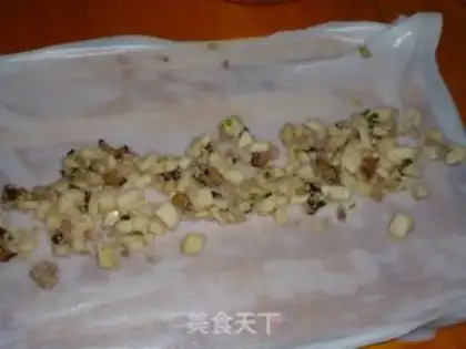 Make The bamboo rolls step 5