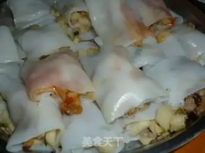 Make The bamboo rolls step 8