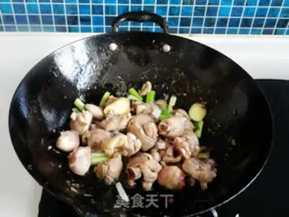 Make Frozen chicken step 7
