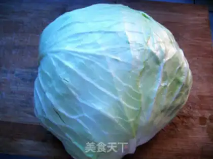 Make Round cabbage and pork steam step 5