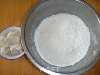 Make Sioux meat mooncake step 1
