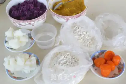 Make Potato-skin yolks step 0