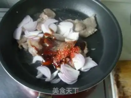 Make Pine and pepper pork step 2
