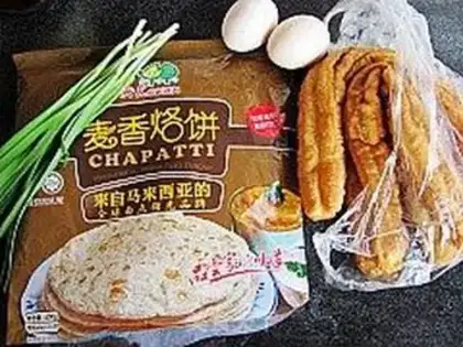 Make Pancake burrito step 0