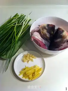 Make No water evaporating pepper fish head step 0