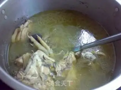 Make Three bean mushroom chicken soup step 4
