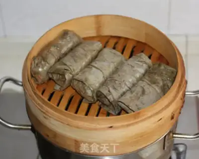 Make Frozen rice with mushroom sauce step 3