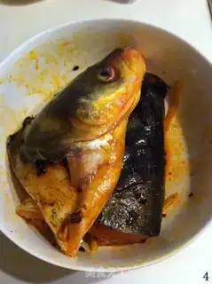 Make No water evaporating pepper fish head step 3