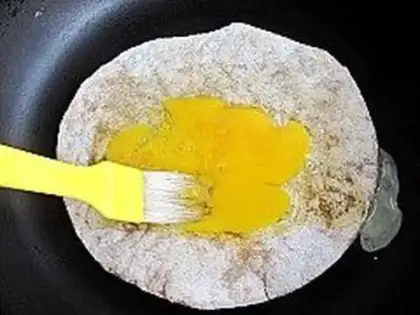 Make Pancake burrito step 4