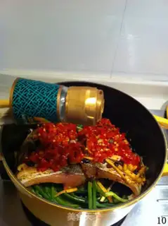 Make No water evaporating pepper fish head step 9
