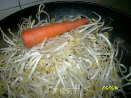 Make Cold bean sprouts step 0