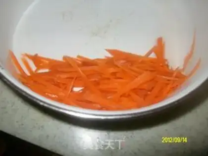 Make Cold bean sprouts step 2