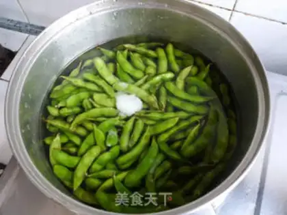 Make Boiled beans step 1