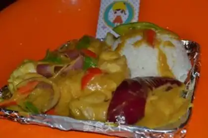Make Royal curry chicken step 8