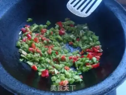 Make Spicy rice step 3