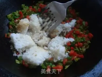 Make Spicy rice step 5