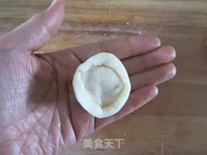 Make Rose Bean Mooncake step 19