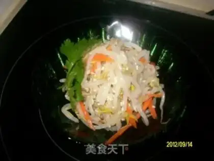 Make Cold bean sprouts step 10