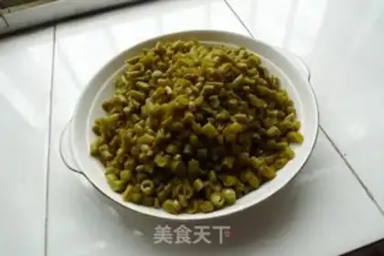 Make Sour beans step 1