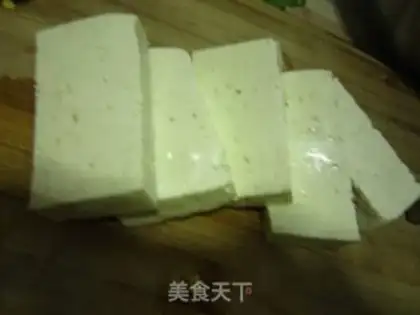 Make Meat and tofu step 0