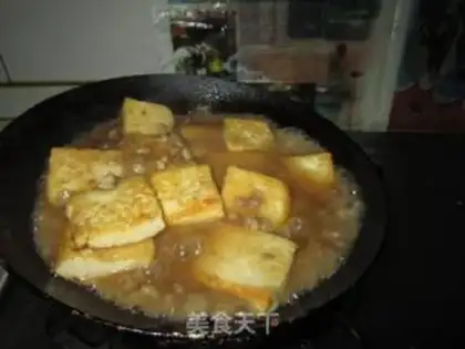 Make Meat and tofu step 3