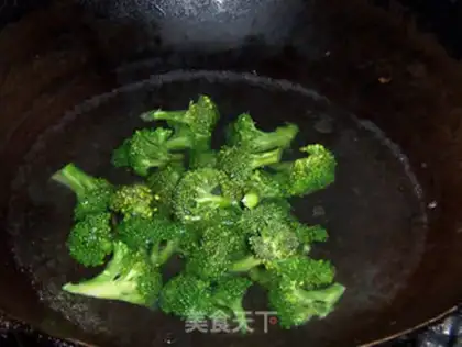Make The scent of the broccoli step 4
