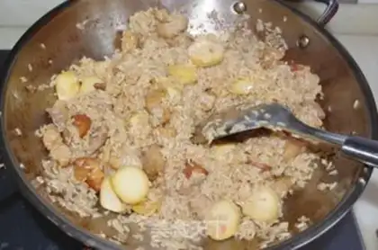 Make Potato rice step 11