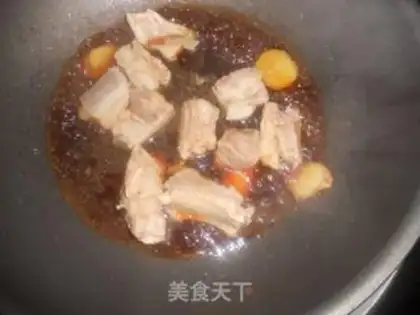 Make Red burn ribs step 1